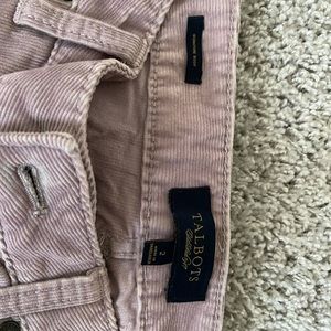 Talbots corduroy pants